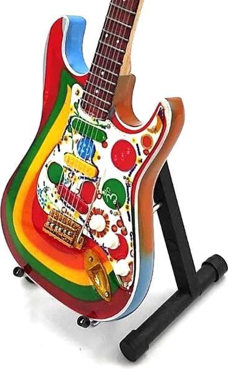Miniatuur gitaar George Harrison The Beatles - Rocky