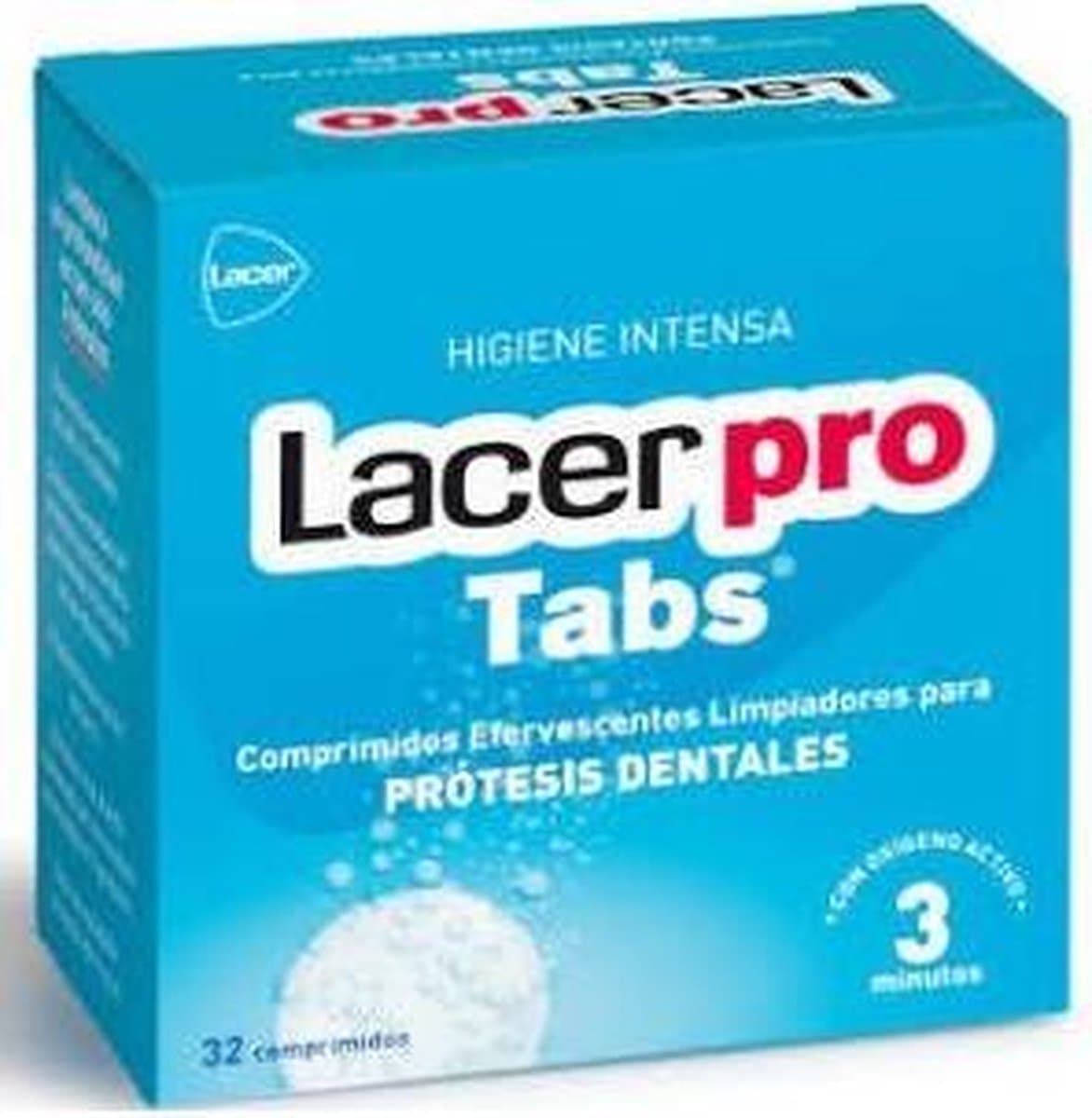 Lacer Protabs Dental Prosthesis Cleaning Tablets 32uts