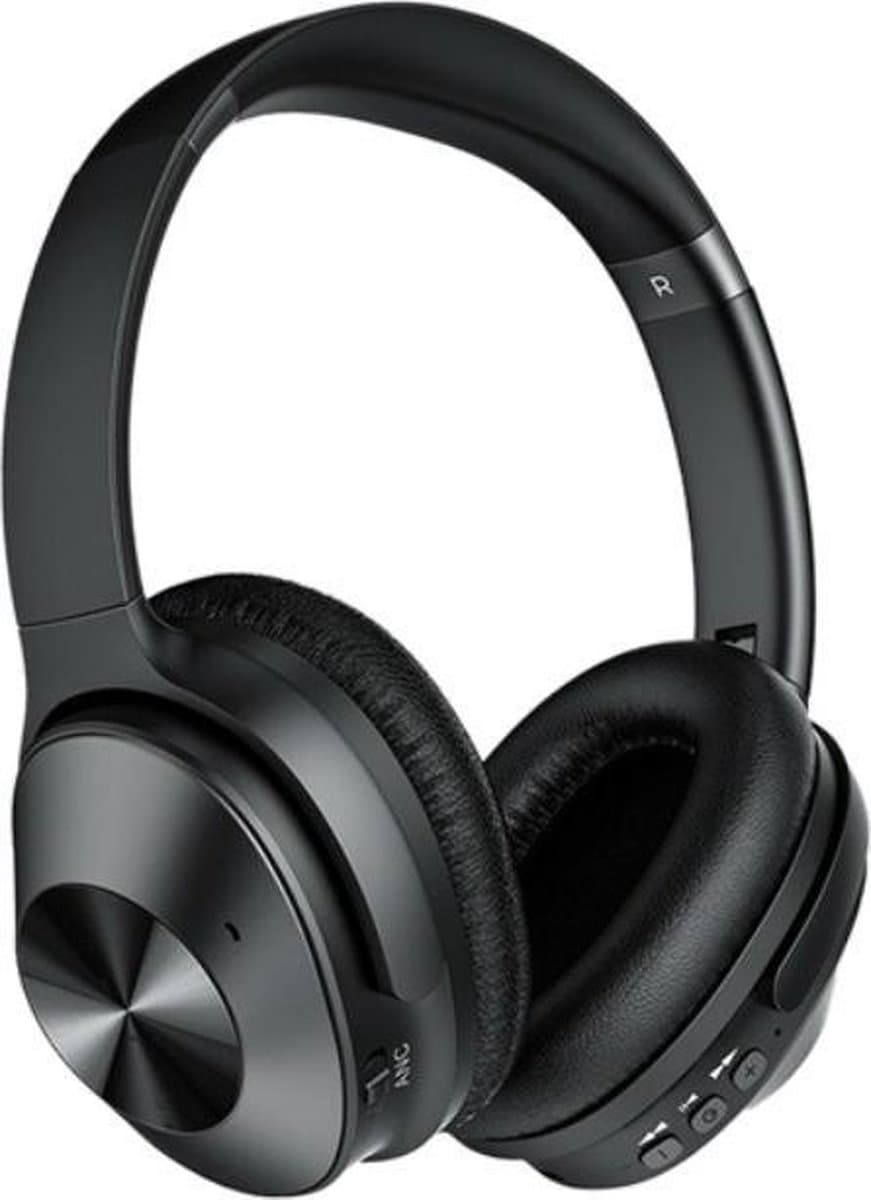 Remax RB-600HB draadloze on-ear koptelefoon met noise cancelling-Zwart-koptelefoon