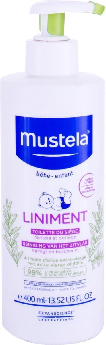 Mustela Bébé Liniment - Reiniging van het Zitvlak