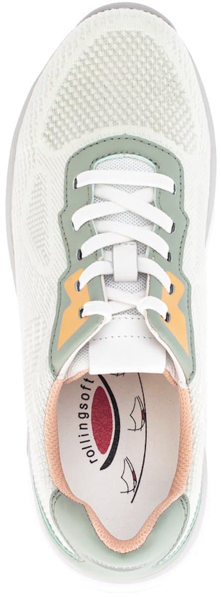 Rollingsoft -Dames - groen licht - sneakers - maat 38.5