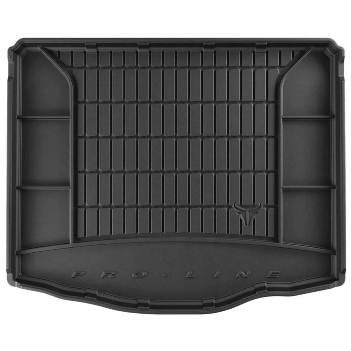 FROGUM Kofferbakmat - Rubber - Geschikt voor SSANGYONG XLV (vanaf 2016) - Lage laadvloer - Organizer functie - Zwart