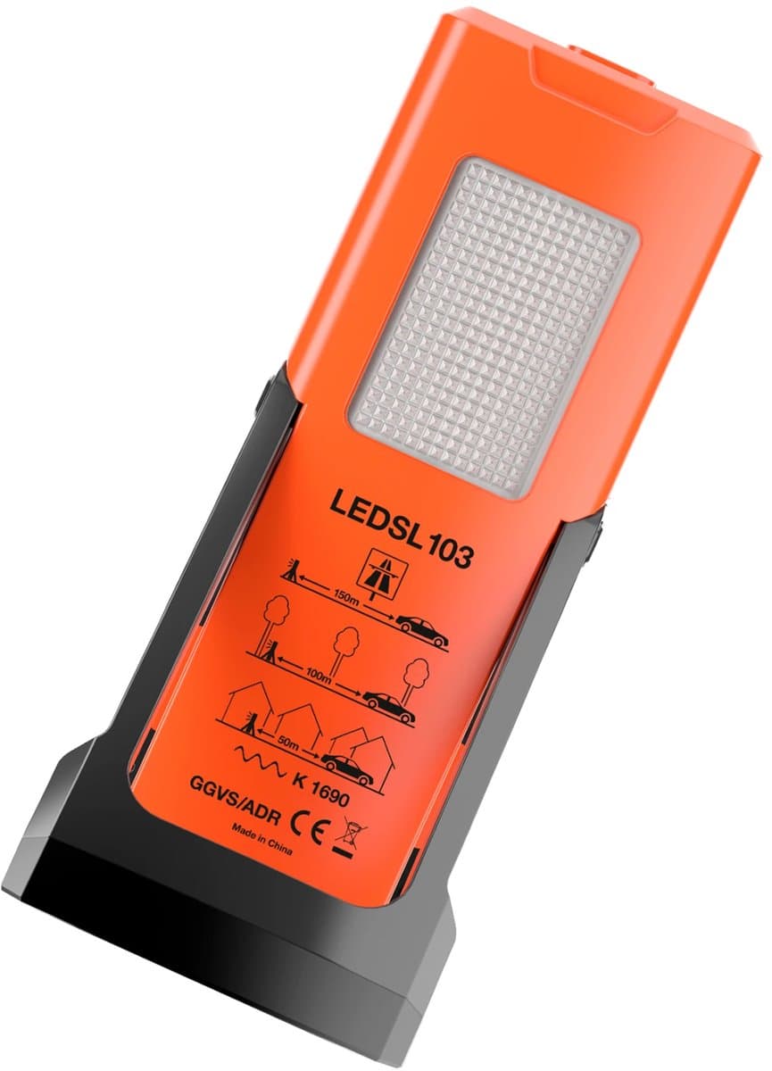 OSRAM LEDguardian® TRUCK FLARE Signal TA19, stand-up LED-waarschuwingslamp voor vrachtwagens, bussen en voertuigen boven 3,5 t, LEDSL103