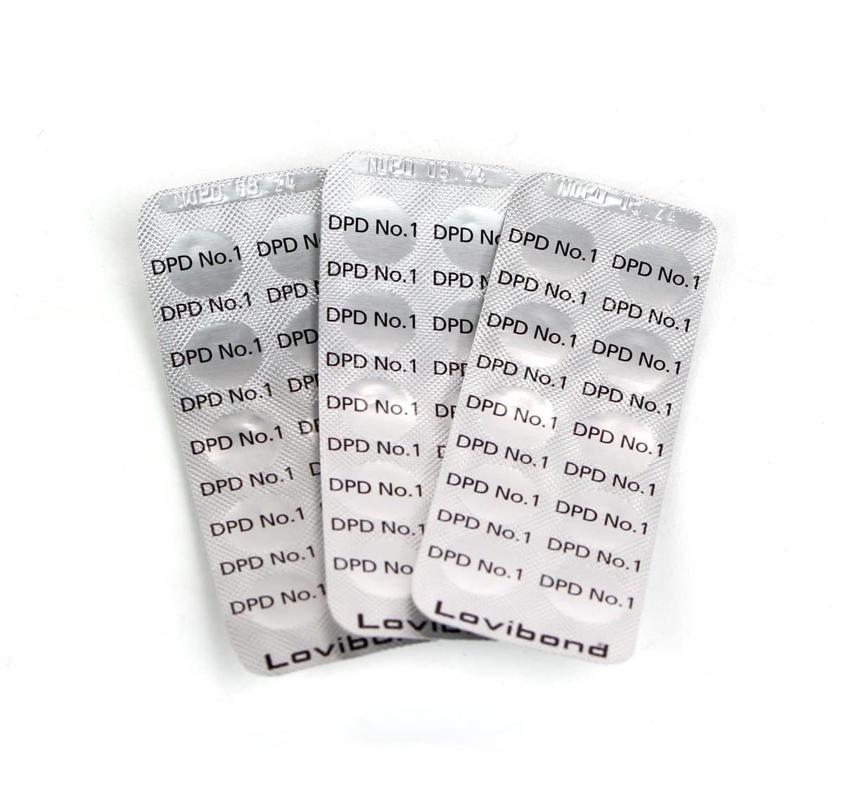 Chloor DPD 1 tabletten voor digitale tester - 100 stuks