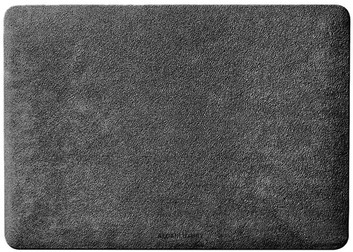 Alcanluxury Alcantara cover geschikt voor MacBook Pro 16 inch (2021-2024) - Space Grey