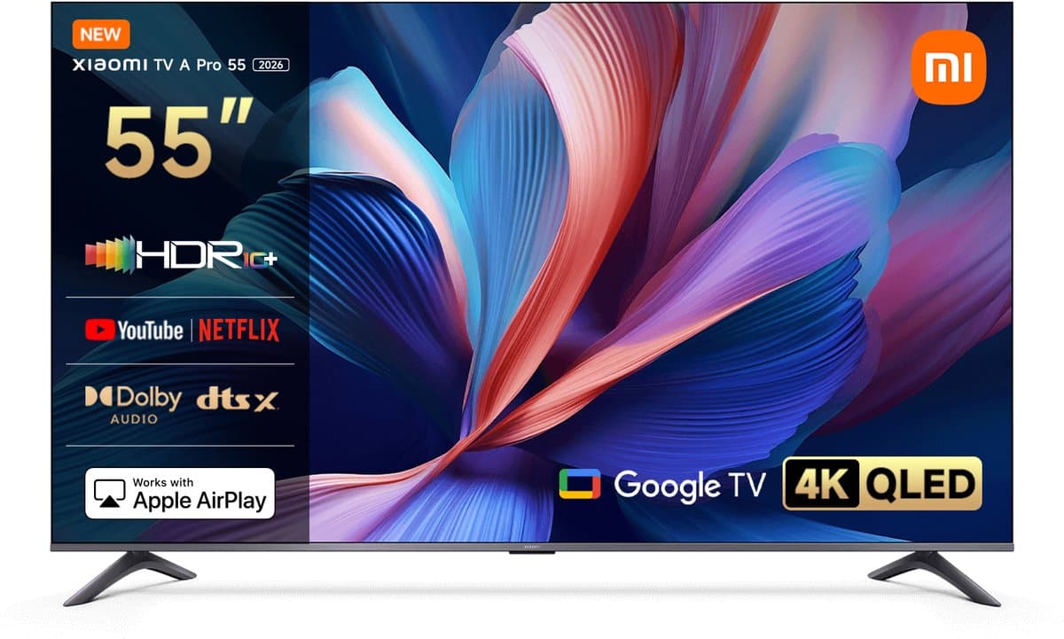 Xiaomi TV A Pro 55 2026 139,7 cm (55") 4K Ultra HD Smart TV Wifi Grijs