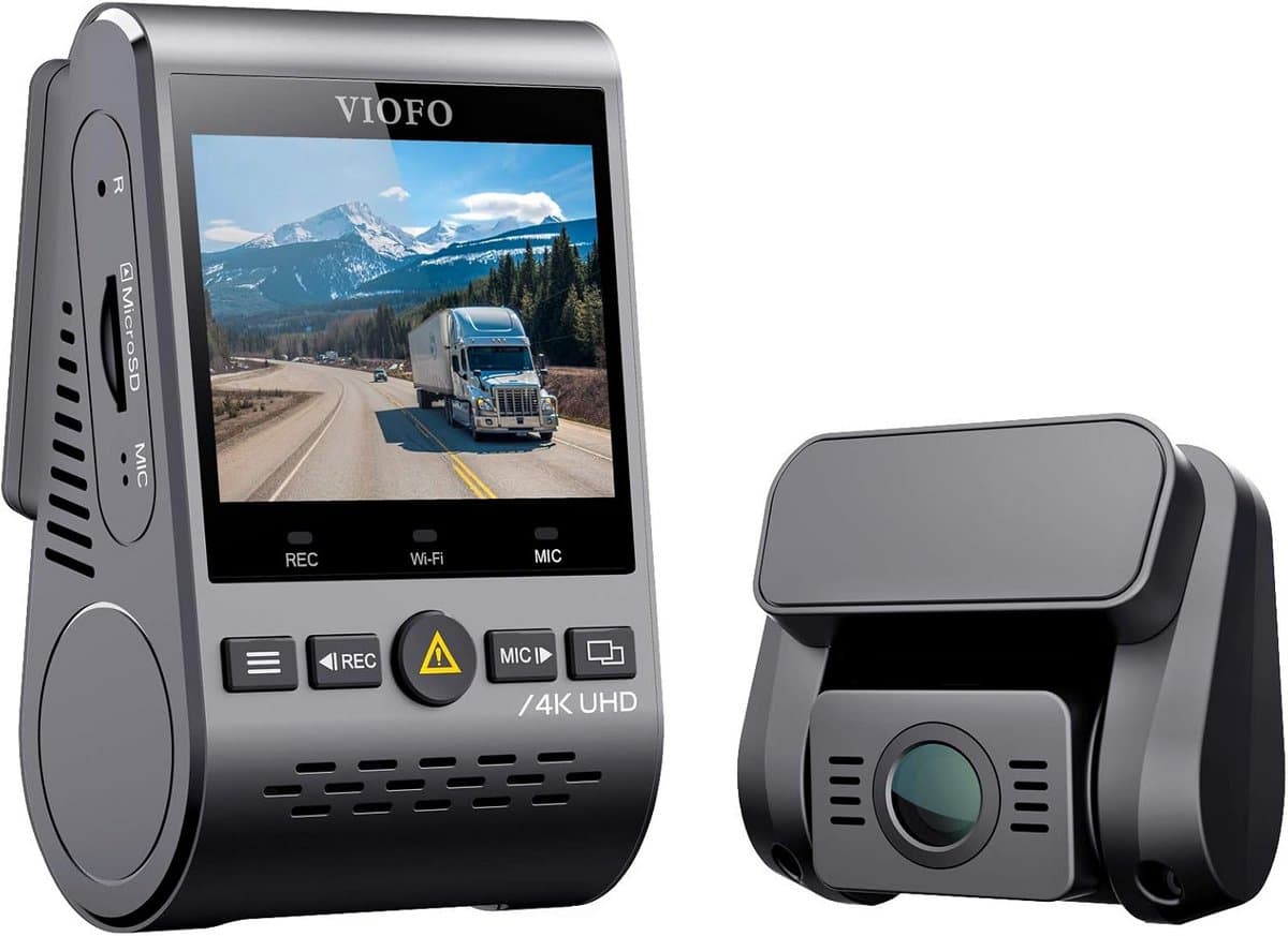 Dashcam Full HD GPS Dubbele Camera Voor en Achter