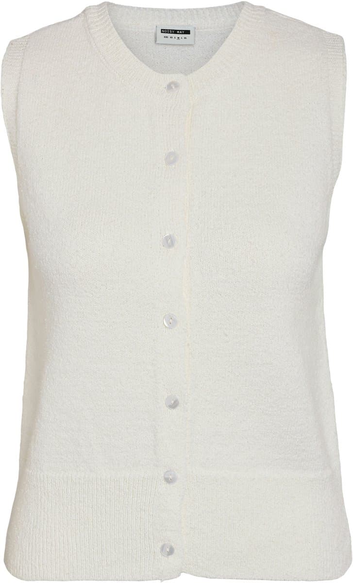 Noisy may Gilet Nmcarmen Sl O Neck Knit Cardigan 27037497 Birch Dames Maat - M