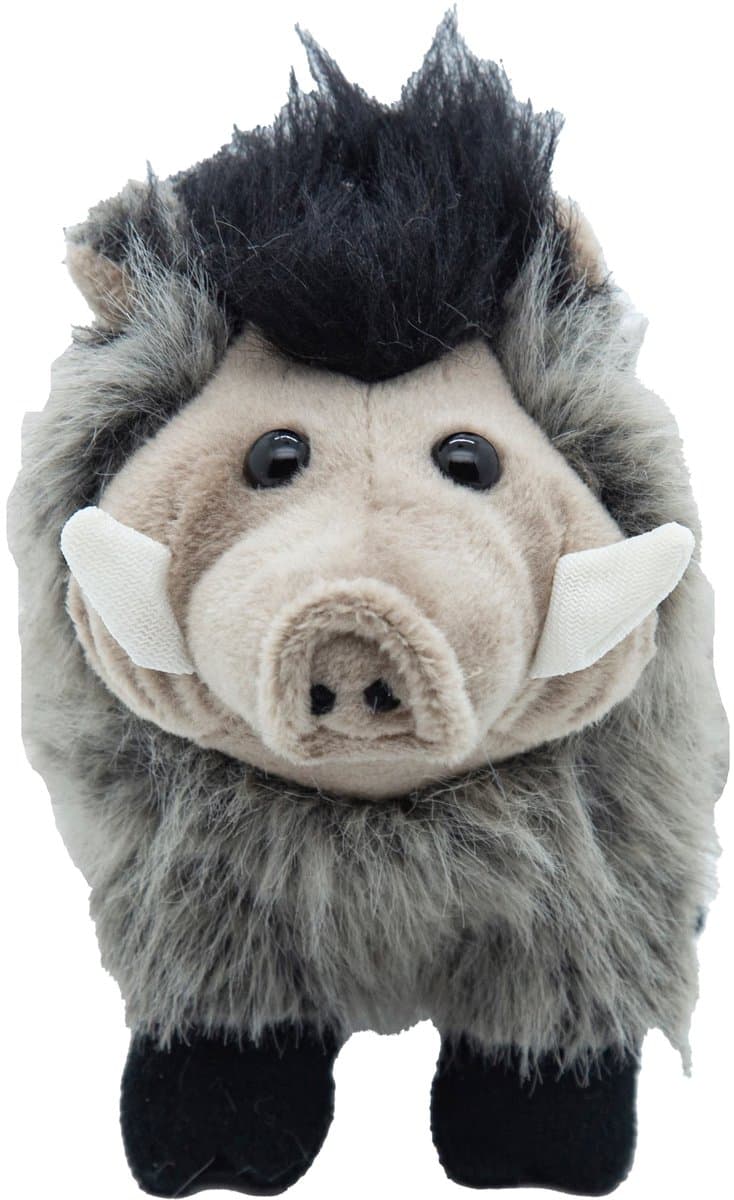 Cute since 1999 - Knuffel Zwijn - Hurkende Zwijn speelgoed - Baby knuffel - 14cm