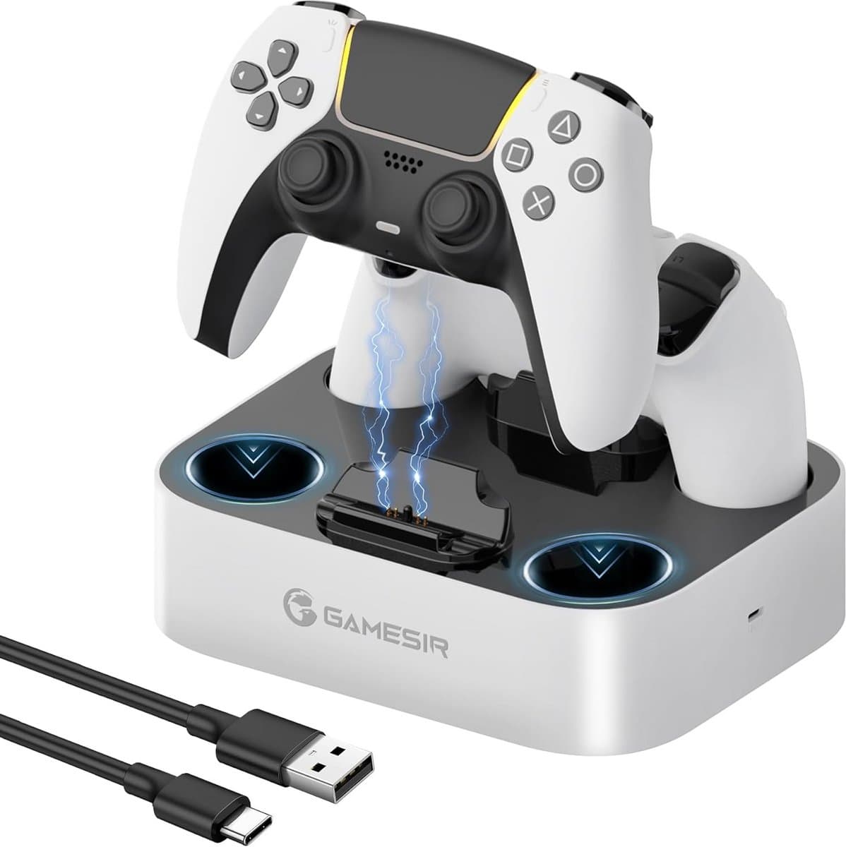 Dual Oplaadstation voor PS5 Controller - Snel Opladen met LED Indicatie