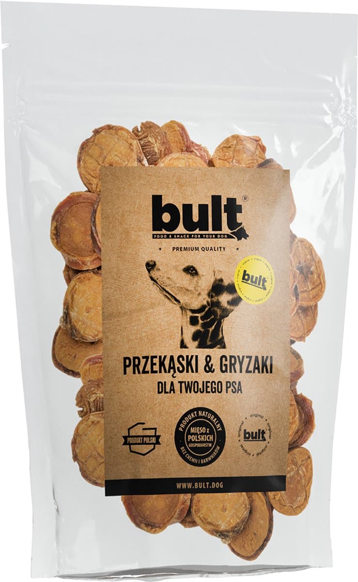 Bult - Natuurlijke Hondensnack - Talarki van Rundertestikels - 500g - Rijk aan Eiwit
