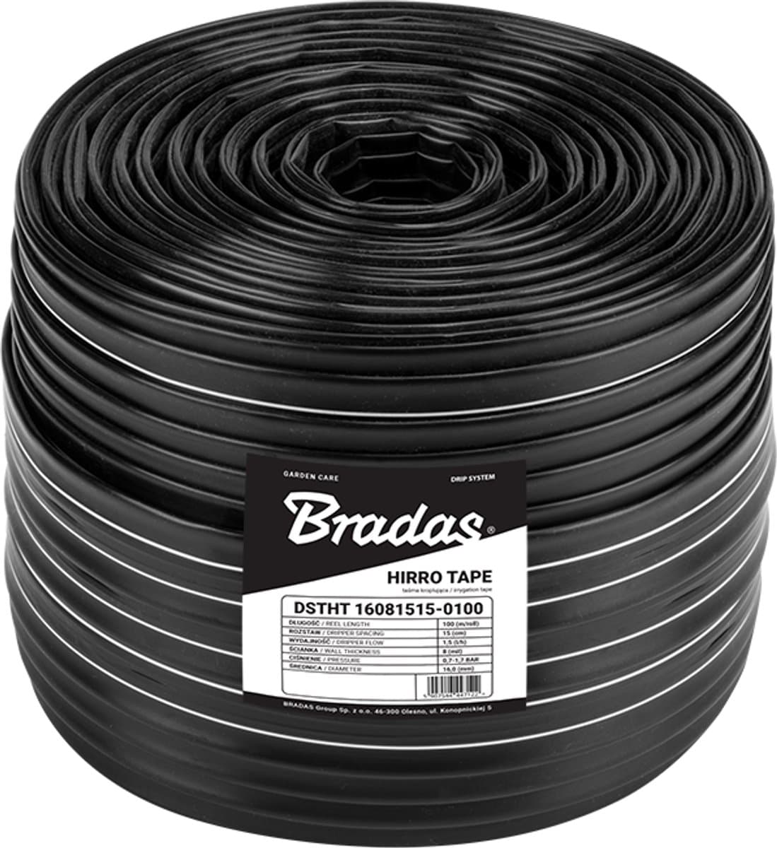 Adler Hirro Tape - Druppelband - 16mm - 100m - 1,5l/u