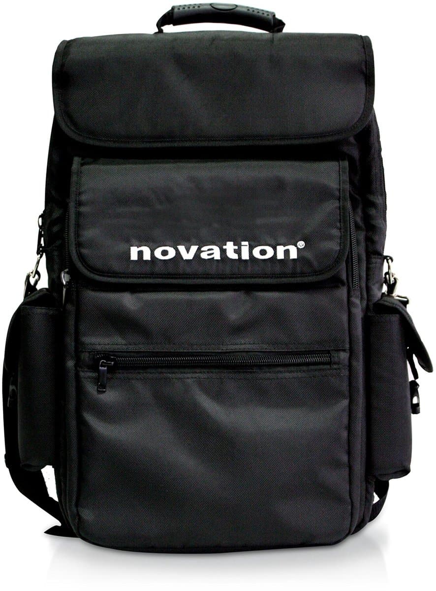 Novation Soft Bag Small - Keyboard Draagtas - 25-Toetsen Controller - Rugzakstijl - Laptopvak 15 inch - Nylon - Zwart
