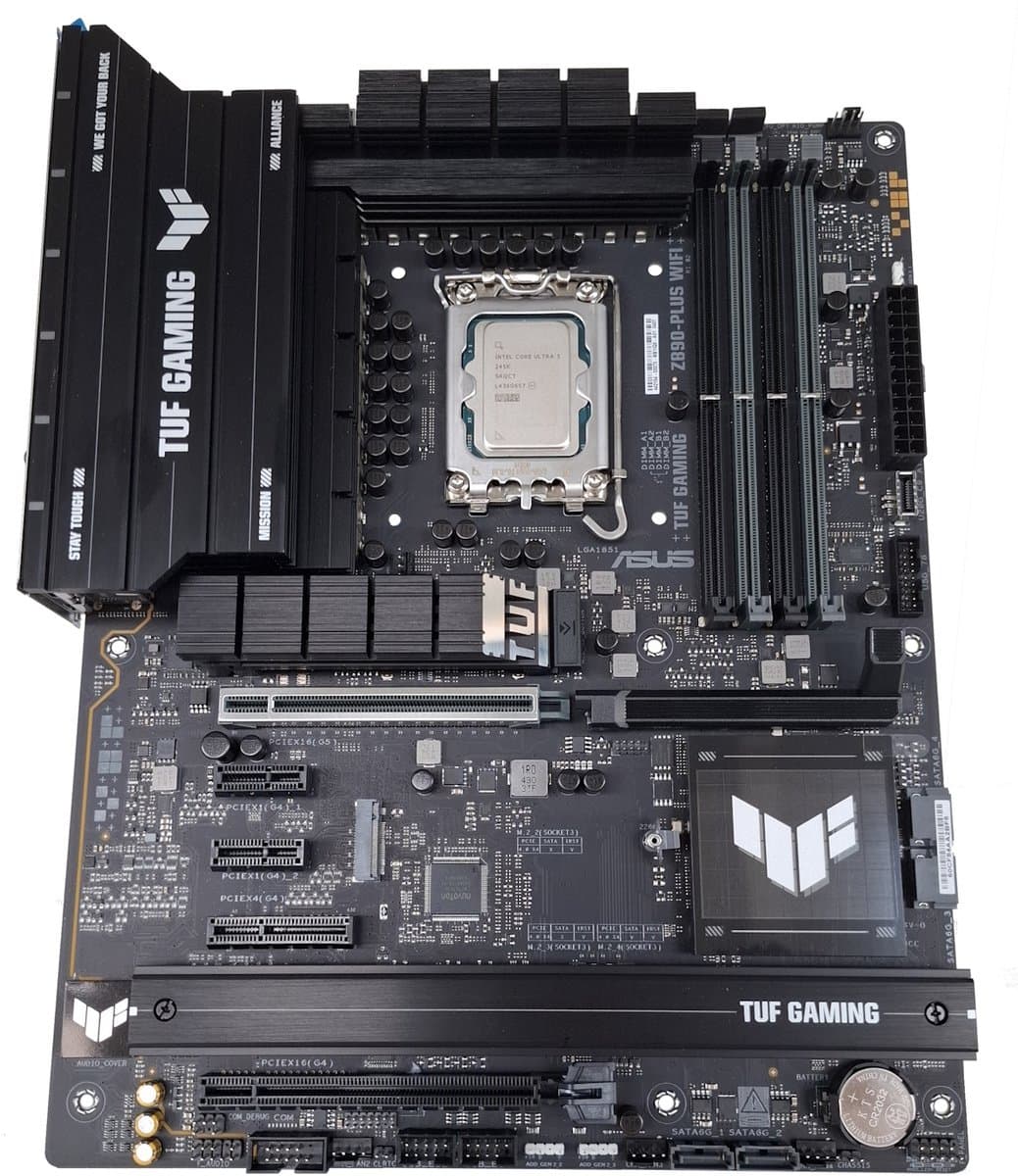 Azerty Combokit ASUS Ultra 7 - Combokit - Intel Core Ultra 7 265K + ASUS TUF Gaming Z890-Plus WiFi