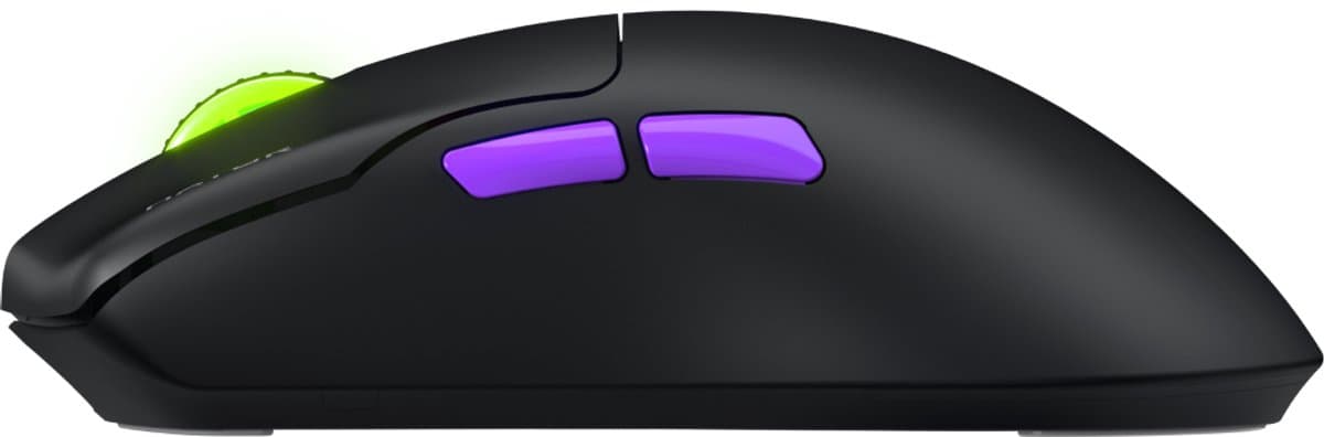 HATOR Pulsar 3 ULTRA 8K+4K wireless, black Gaming Mouse - HATOR Optical Yellow 100M Switches PixArt PAW3395 (HTM680)