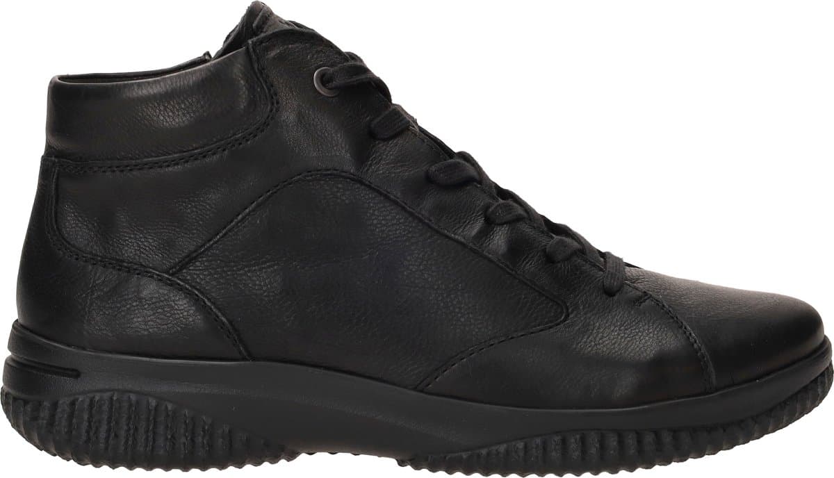 Hartjes - 172.1801/10 - Hoge sneakersVeterlaarzenDames veterschoenenDames sneakersHalf-hoge schoenen - Kleur: Zwart - Maat: 40.5