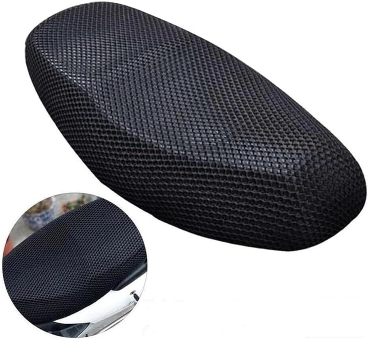 Zitkussen - motorfiets - ademend - universeel - 3D - spacer - mesh - niet-slip - comfortabele bescherming