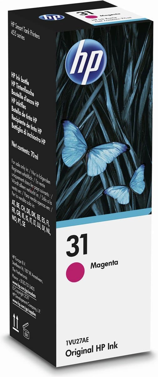 HP 31 Inktflesje Magenta