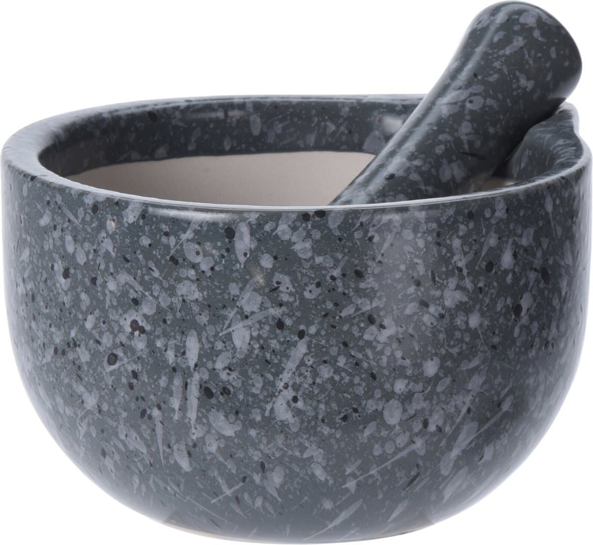 Excellent Houseware Vijzel Keramiek - Ø10,5x6cm - 330 ml