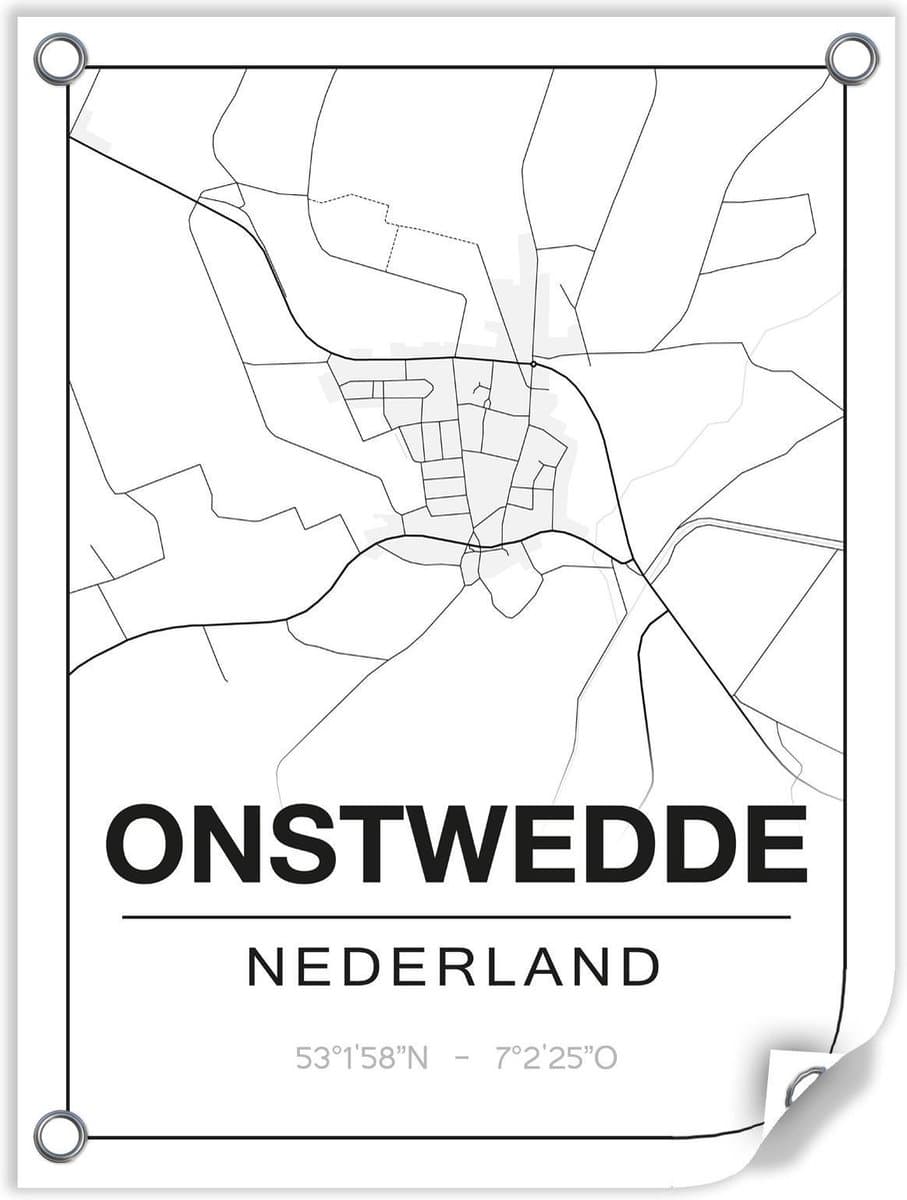 Tuinposter ONSTWEDDE (Nederland) - 60x80cm