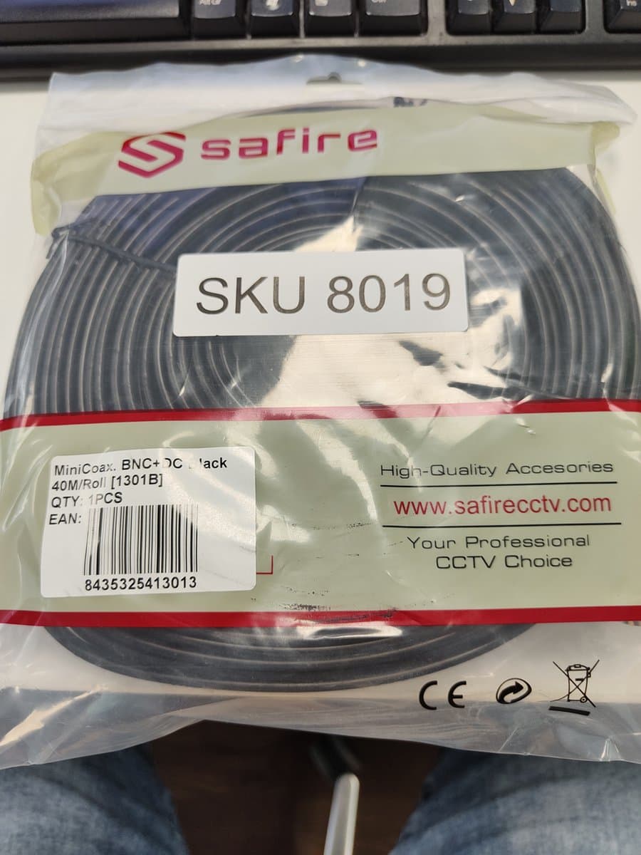 BNC video / stroom kabel - 40 Mtr