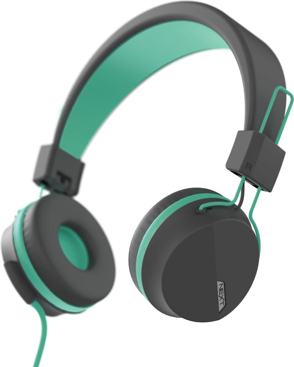 Hama Next Headset Bedraad Hoofdband Oproepen/muziek Bluetooth Grijs, Turkoois