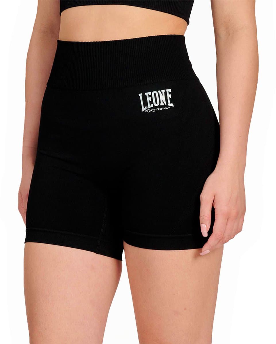 Leone1947 Logo Korte Broek Zwart M Vrouw