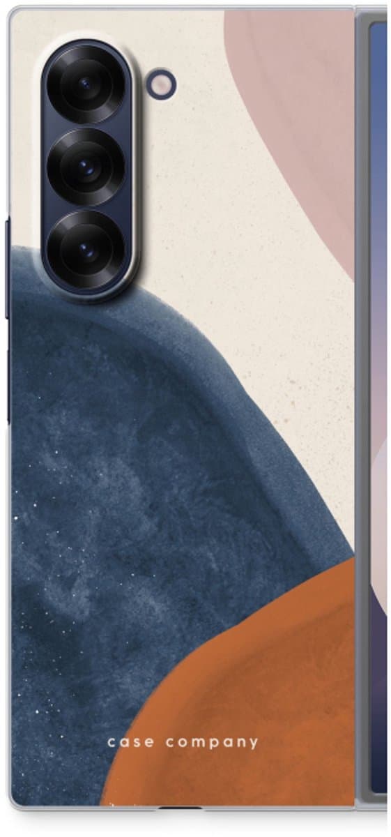 Case Company® - Hoesje geschikt voor Samsung Galaxy Z Fold6 hoesje - Geo #1 - Soft Cover Telefoonhoesje - Bescherming aan alle Kanten en Schermrand