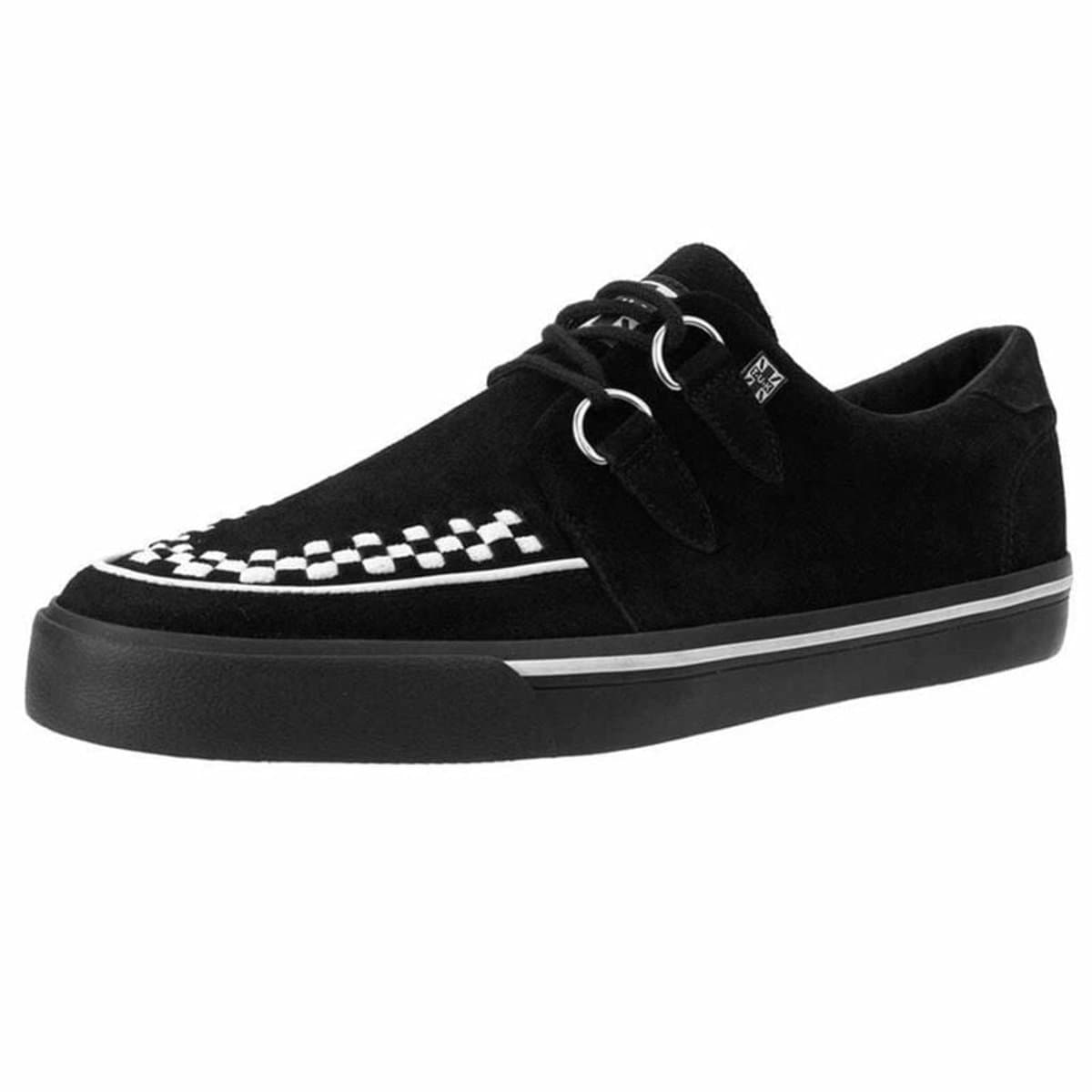 T.U.K. A9182 - Creeper Sneaker Classic Black White Unisex Sneakers - zwart/wit - EU40