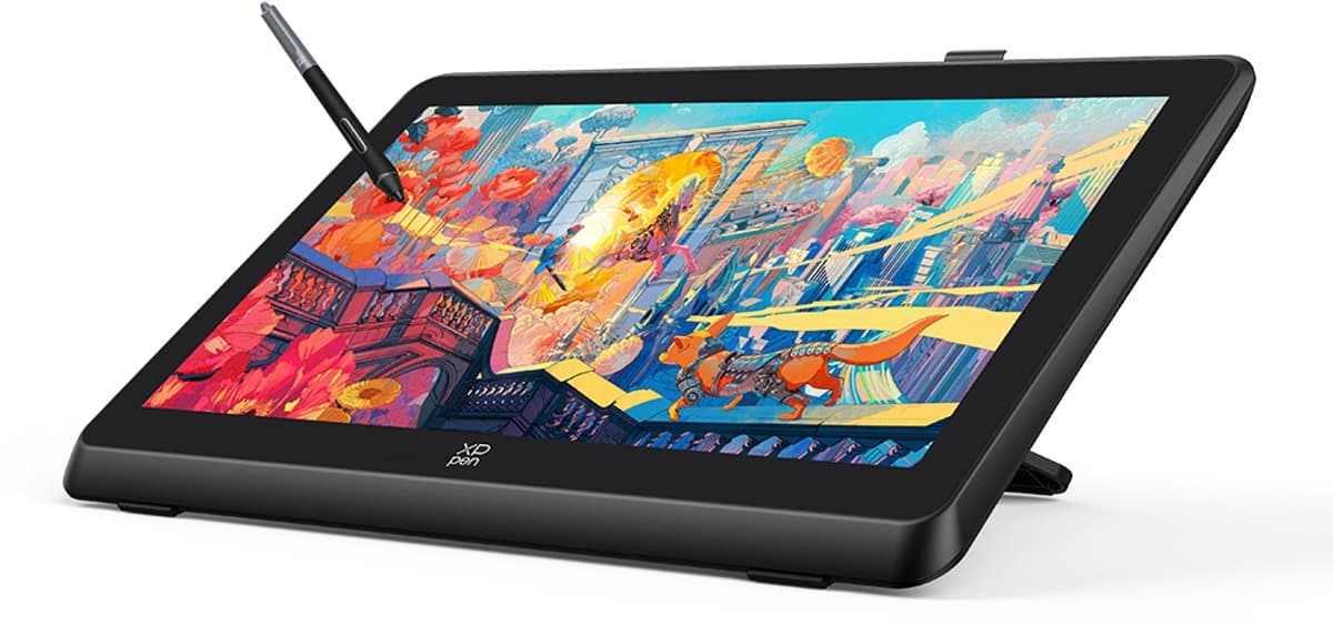 XPPen Artist 22 Plus grafische tablet - 21,5 inch volledig gelamineerd scherm - Intellignete X3 Pro Smart Pen in 16K-niveaus - 130% sRGB-kleurengamma - Compatibel Mac Windows Chrome Linux Android