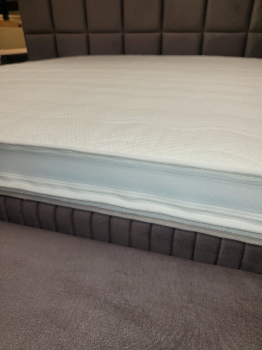 Topdek Matras 100x200 -3D Bamboo NASA-Traagschuim-Topper +/- 11cm dik -5 jaar garantie