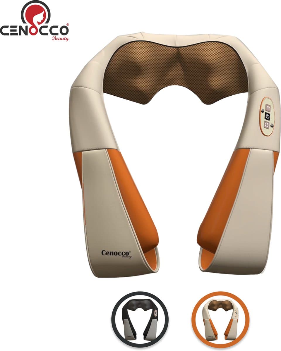Cenocco CC-9042 Beauty Massagekussen - Beige / Oranje