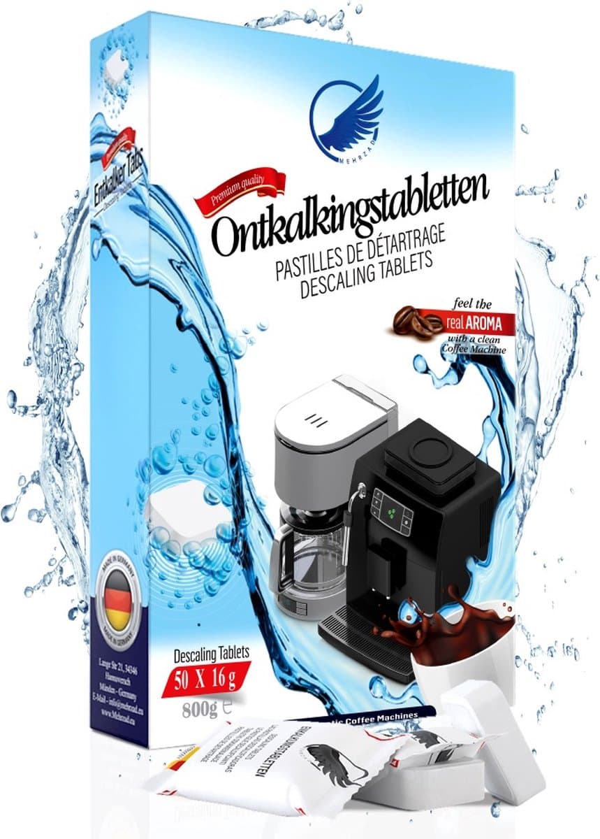 25 Ontkalkingstabletten - Koffiemachine - Siemens - Jura - Bosch - Krups - Philips