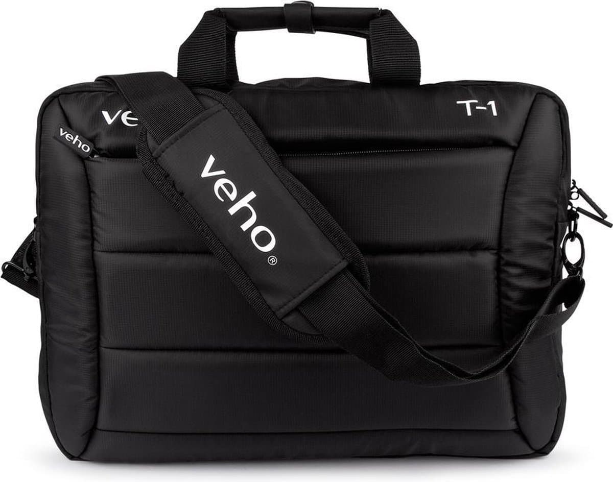 Veho T-1 notebooktas 39,6 cm (15.6'') Documententas Zwart - VNB-003-T1
