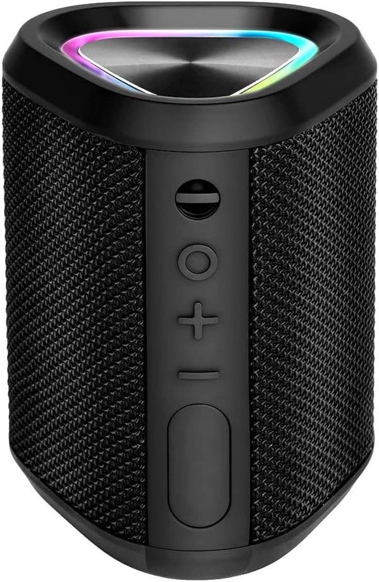 Bluetooth Luidspreker - Draagbare Speaker - Muziek Luisteren Buiten - TWS Stereo Koppeling - 20 Watt - Zwart