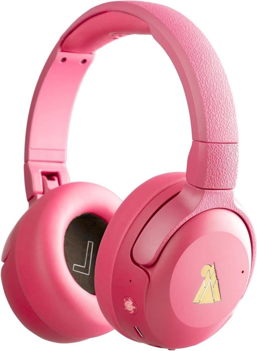 Draadloze Over-Ear Hoofdtelefoon - Ruisonderdrukkende Koptelefoon - Muziek Luisteren - Volume Limiet 85 dB - 30 Uur Batterij - Roze
