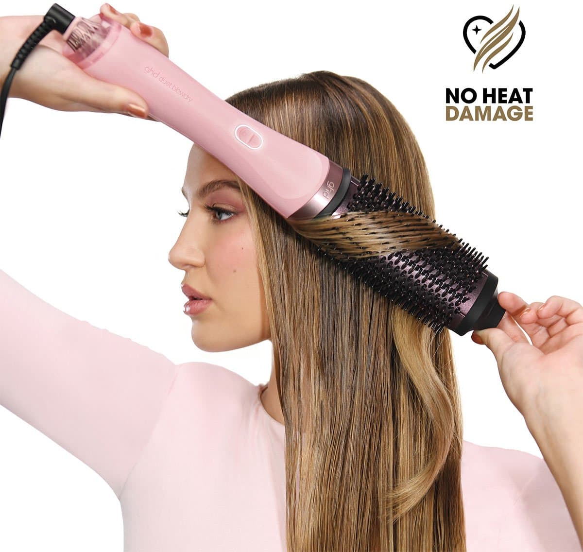 GHD - Duet Blowdry 2-in-1 Hair Dryer Brush - Pink Collection