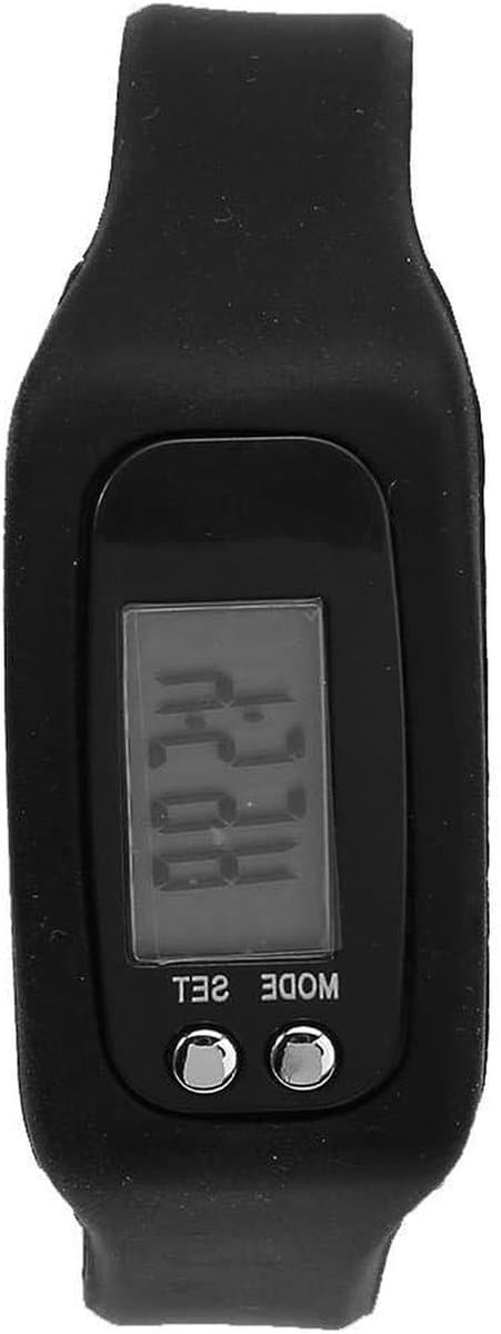 Stappenteller Armband - Fitness Tracker - Gezond Leven - Multifunctioneel Horloge - 1.1 Inch Scherm - Zwart
