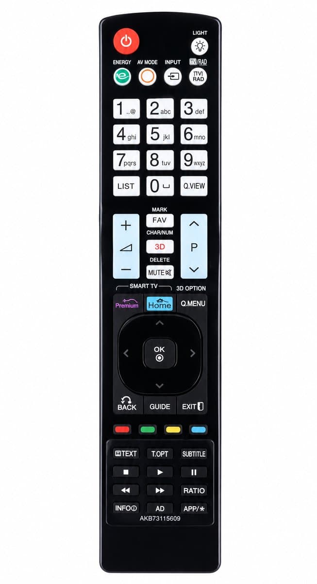Universele afstandsbediening RQ-L6G geschikt voor LG TV