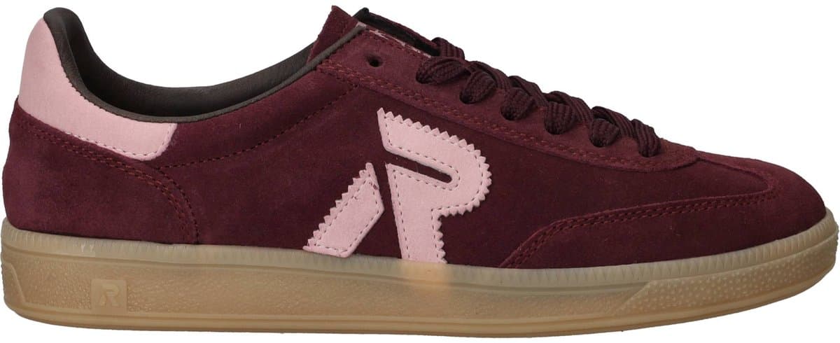 Rieker Sport Sneakers - Dames - Rood - Maat:39