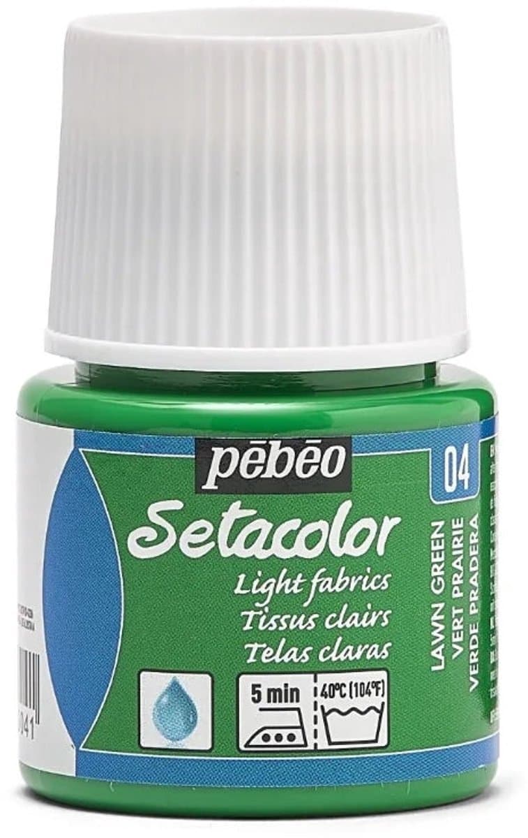 Pebeo Setacolor Light Fabrics 45ml, Velvet Brown