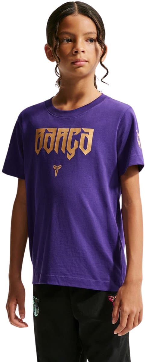 Nike T-shirt Kinderen FC Barcelona Paars - Maat L
