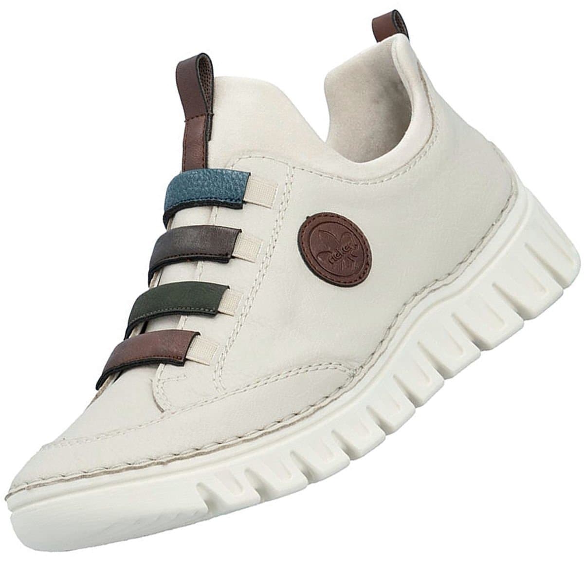 Rieker damesslippers, beige