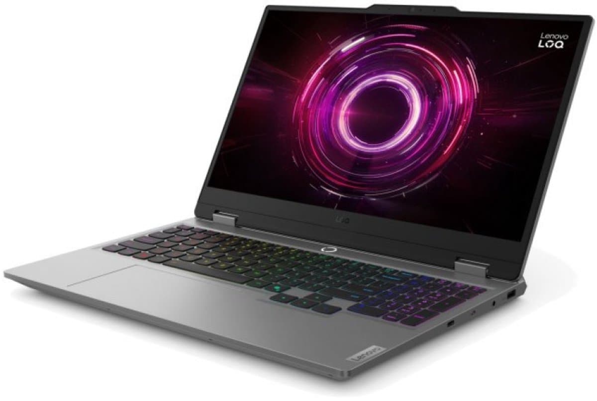 Lenovo LOQ Serie - Laptop - AMD Ryzen 5 - NVIDIA GeForce RTX 5050 - 15,6 inch