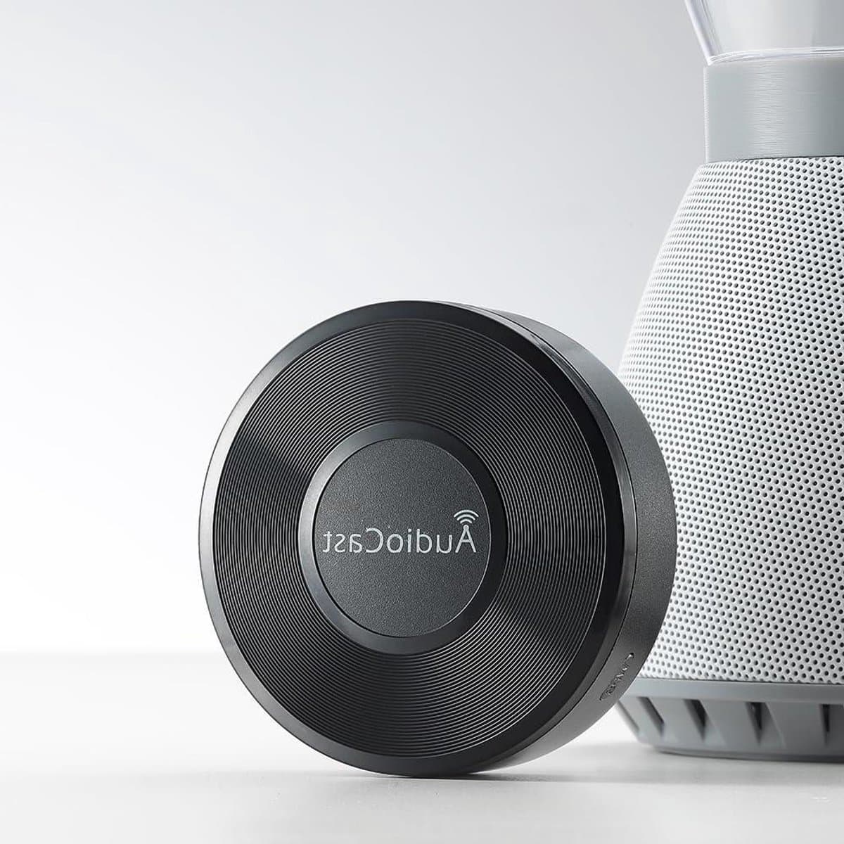 Draadloze Audio Ontvanger - Streamer Speaker - Muziek Streamen - Multiroom Audio - 5.5 cm - Zwart