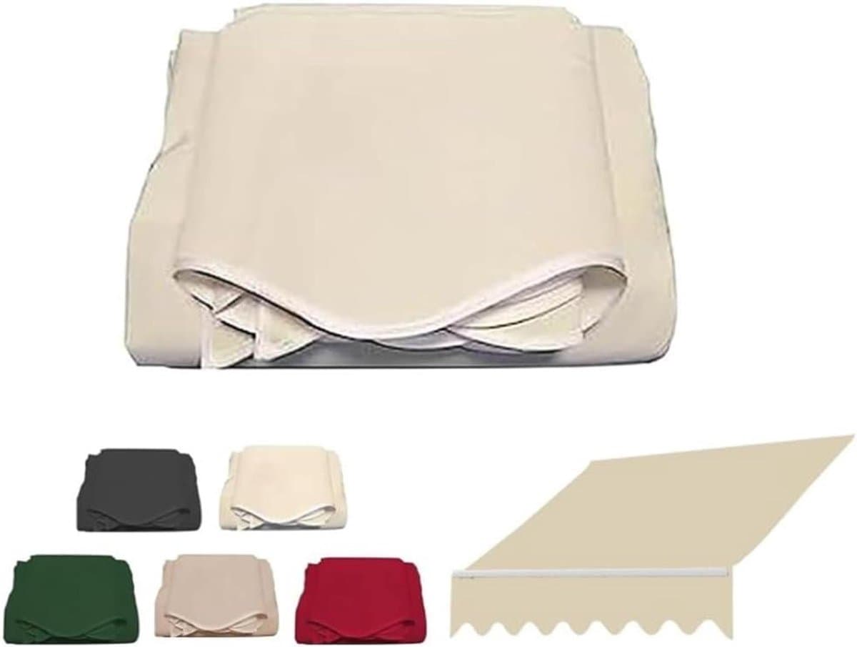 Luifel stof - Vervangend zeil - Buitenruimte schaduw - Waterdichte coating - 3.5x2.5m - Beige