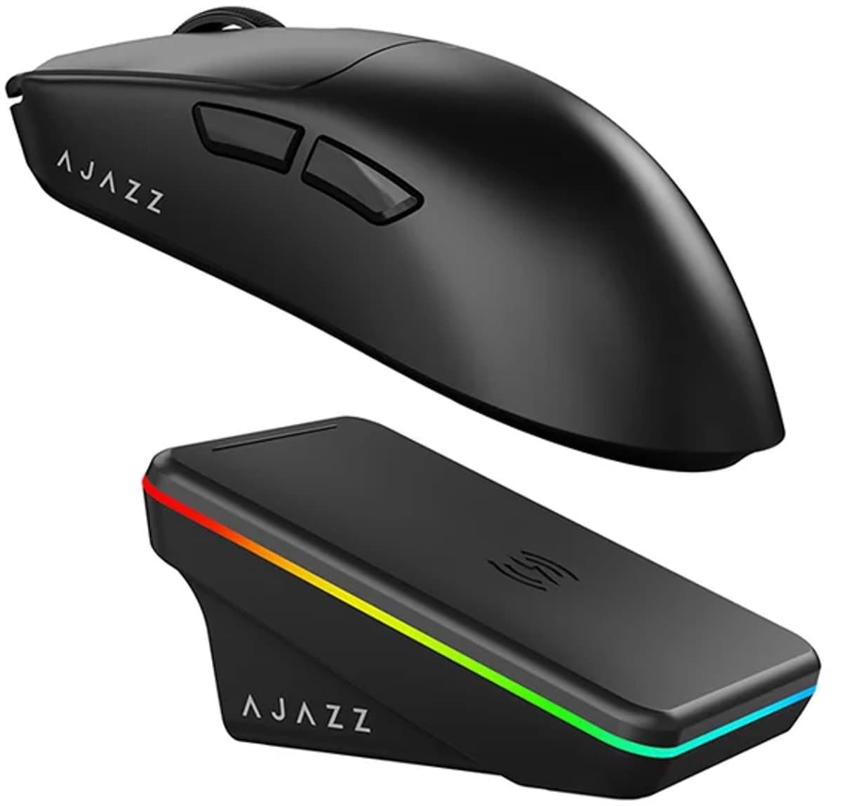 AJAZZ AJ200P NL AI MC – Draadloze Gaming Muis – PAW3311 – 24.000 DPI – NearLink – Tri-Mode – 1000Hz – AI – Zwart