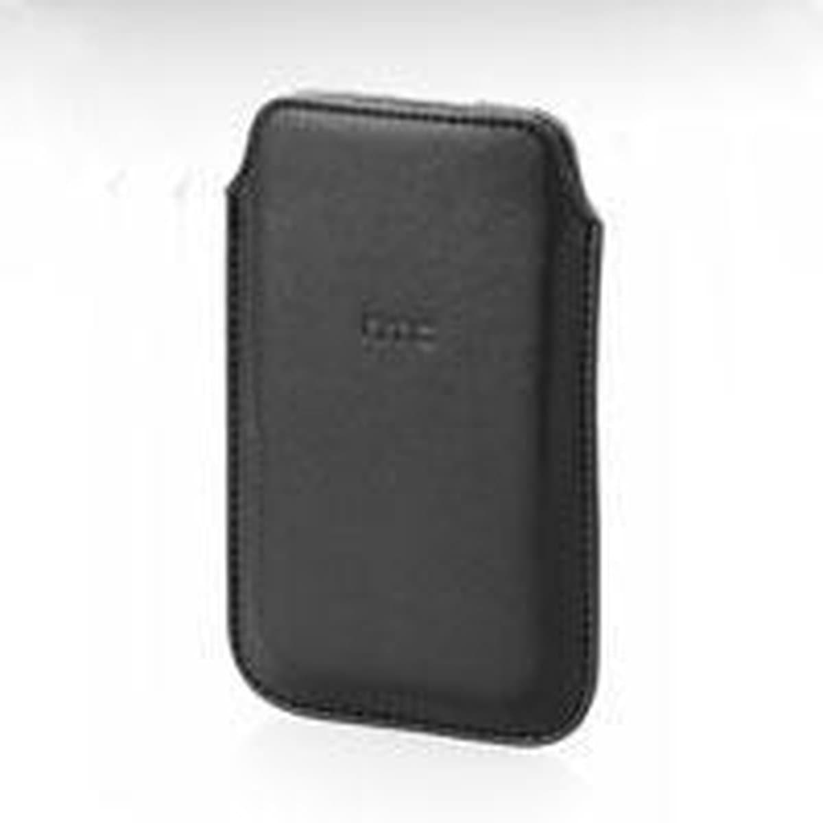 HTC PO S650 Lederen Pouch Case voor de HTC Titan - Zwart