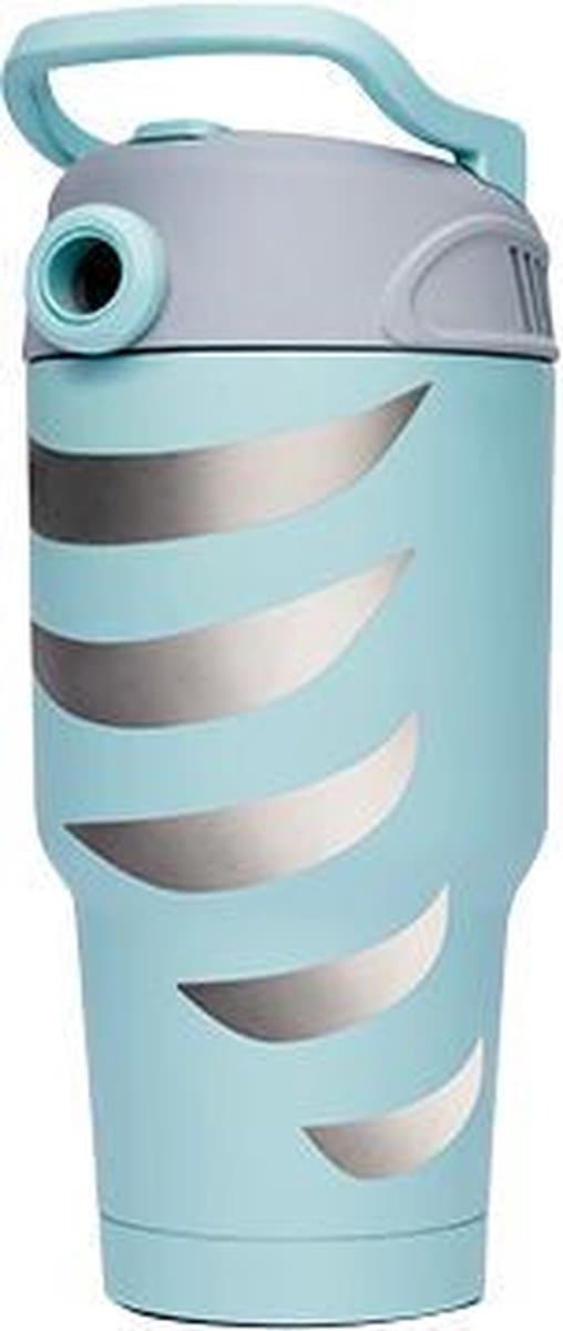 Breeze blast, persoonlijke lucht koeler aangedreven door ijs – aircooler, mini airco - Blauw