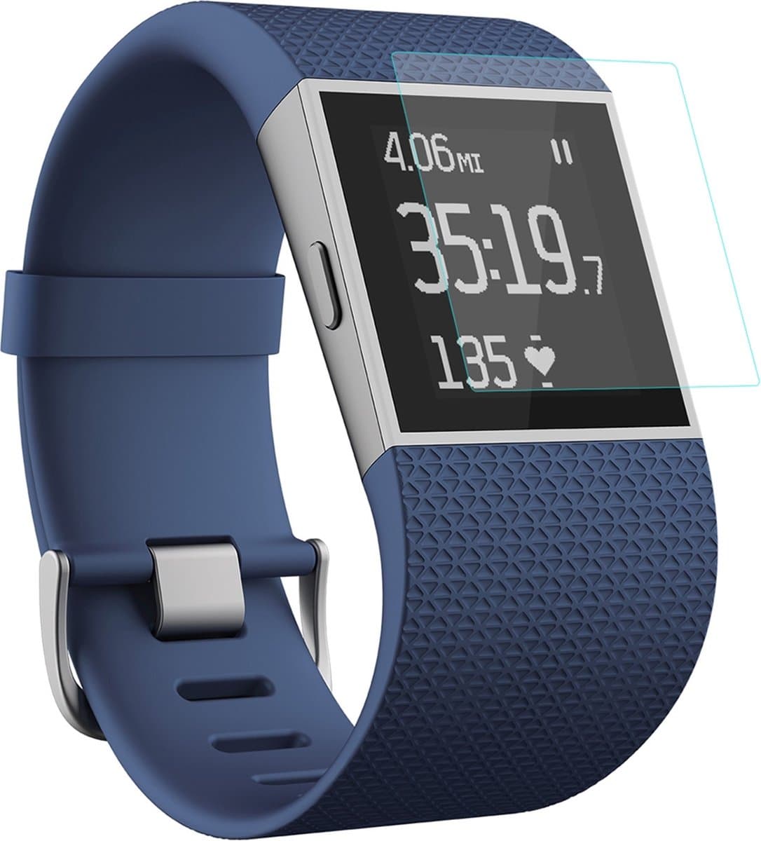 By Qubix - Geschikt voor fitbit Surge Tempered Glass
